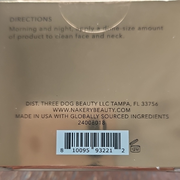Nakery Beauty Lift-Tox Multi-Power Firming Rich Cream - Gold - Picture 3 of 5